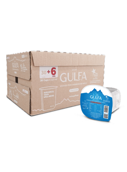 Gulfa 125ml x 36 Cups Drinking Water